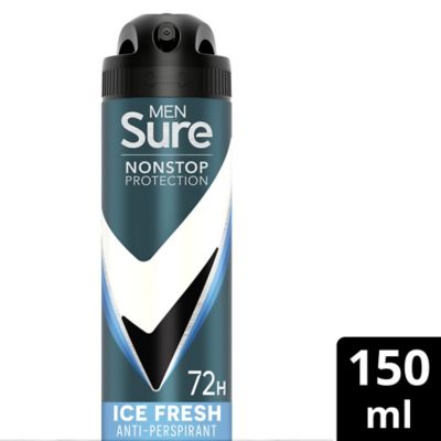 Sure Men Invisible Ice Fresh Nonstop Protection Anti-perspirant Deodorant Aerosol 150 ml