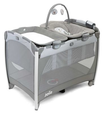 Joie Excursion Change &amp; Bounce Travel Cot - Portrait