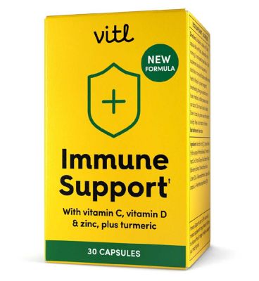 Vitl Immune Support Capsules 30s General Health & Remedies Boots   
