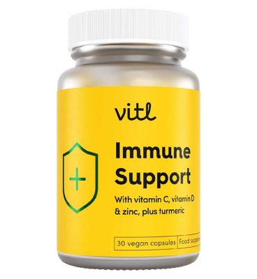 Vitl Immune Support Capsules 30s General Health & Remedies Boots   