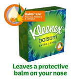 Kleenex Balsam Extra Long Tissues Singles Compact Box 40s Bathroom Boots   