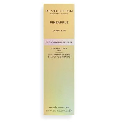 Revolution Skincare Pineapple Enzyme Glow Gommage Peel 100g Body Care Boots   