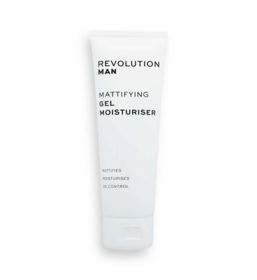 Revolution Man Mattifying Gel Moisturiser 75ml