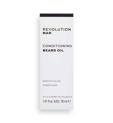 Revolution Man Conditioning Beard Oil 30ml Men's Toiletries Boots   