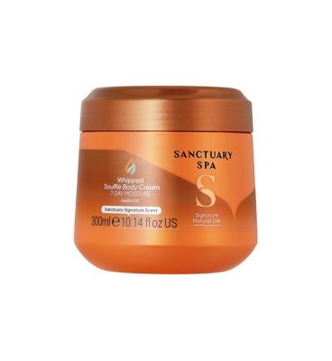 Sanctuary Spa Signature Natural Oils Whipped Soufflé Body Cream 300ml GOODS Boots   