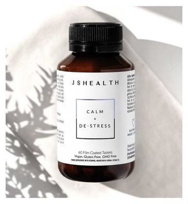 JSHealth Calm + De-Stress 60 Tablets