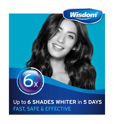 Wisdom Intense White Enamel Boost Teeth Whitening Strips 5s Dental Boots   