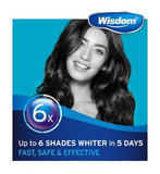 Wisdom Intense White Enamel Boost Teeth Whitening Strips 5s Dental Boots   