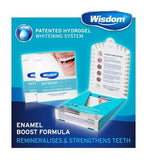 Wisdom Intense White Enamel Boost Teeth Whitening Strips 5s Dental Boots   