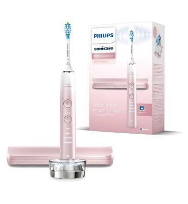 Philips Sonicare DiamondClean 9000 Special Edition Electric Toothbrush with app, Pink, HX9911/84 Dental Boots   