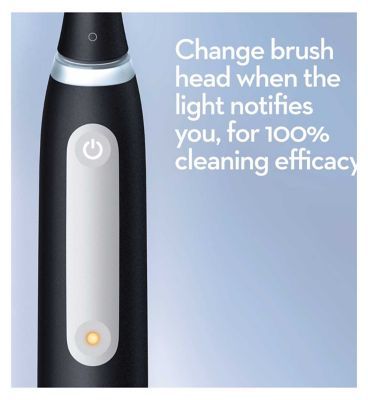 Oral-B iO4 Electric Toothbrush - Black (+Travel Case) Dental Boots   