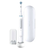 Oral-B iO4 Electric Toothbrush - White (+Travel Case) Dental Boots   