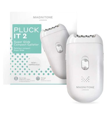 Magnitone PluckIt 2 Super Glide Compact Epilator Make Up & Beauty Accessories Boots   