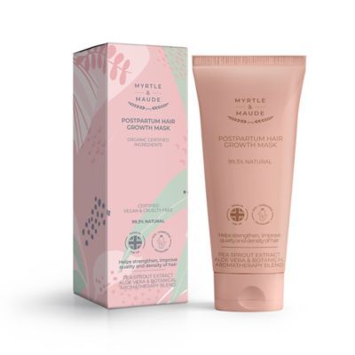 Myrtle and Maude Postpartum Hair Growth Mask 185ml Mums Boots   