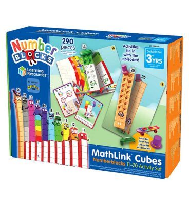 Mathlink Cubes Numberblocks 11-20 Activity Set Toys & Kid's Zone Boots   