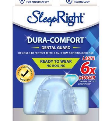 SleepRight Dura Comfort Ready to Wear Teeth Grinding and Clenching Bruxism Dental Guard Dental Boots   