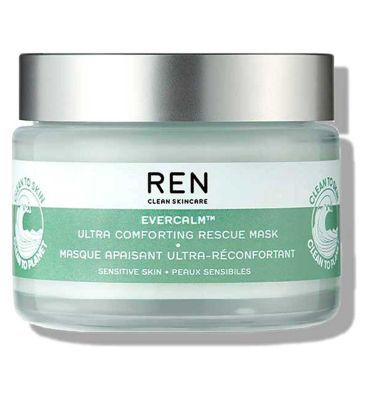 REN Clean Skincare Evercalm Comforting Rescue Mask 50ml Body Care Boots   