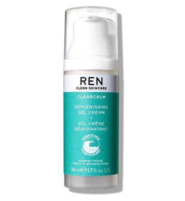 REN Clean Skincare Clearcalm Replenishing Gel Cream 50ml Body Care Boots   