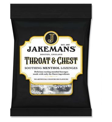 Jakemans Lozenges Throat &amp; Chest 160g