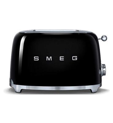 Smeg 2 Slice Toaster Black GOODS Boots   