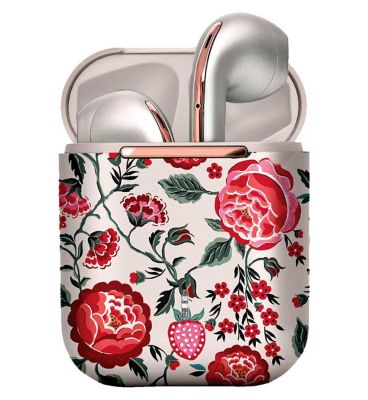 VQ Earbuds Apple-compatible and wireless Cath Kidston Strawberry Garden Health Care Boots   