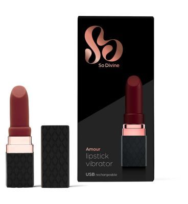 So Divine Amour Lipstick Vibrator Intimate Care Boots   