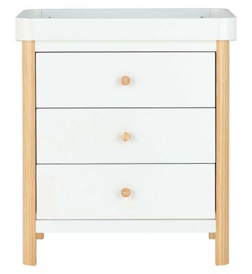 Ickle Bubba Tenby 3 Piece Furniture Set - Scandi White