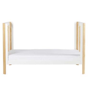 Ickle Bubba Tenby Classic Cot Bed - Scandi White