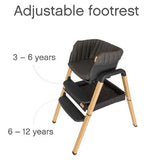 Tutti Bambini Nova Birth to 12 Years Complete Highchair Package - Grey/Oak GOODS Boots   