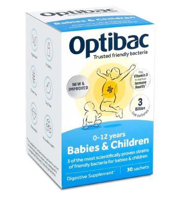 Optibac For Babies & Children 30 Sachets General Health & Remedies Boots   