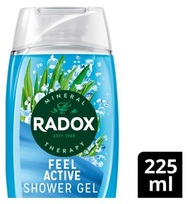 Radox Mineral Therapy Feel Active Shower Gel 225ml GOODS Boots   