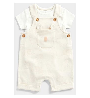 Mothercare My First Bibshorts and Bodysuit Set GOODS Boots   