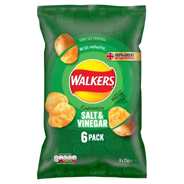 Walkers Salt & Vinegar Crisps