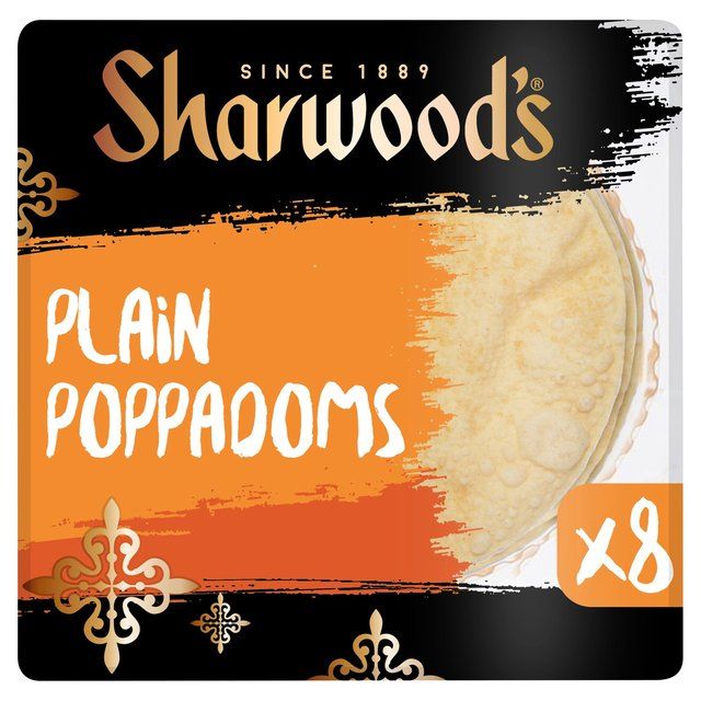 Sharwood's Plain Poppadoms