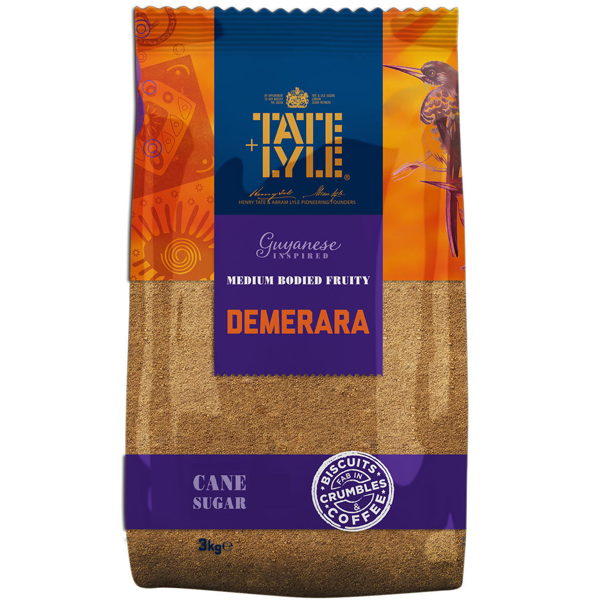 Tate & Lyle Demerara Pure Unrefined Cane Sugar, 3kg GOODS Costco UK   