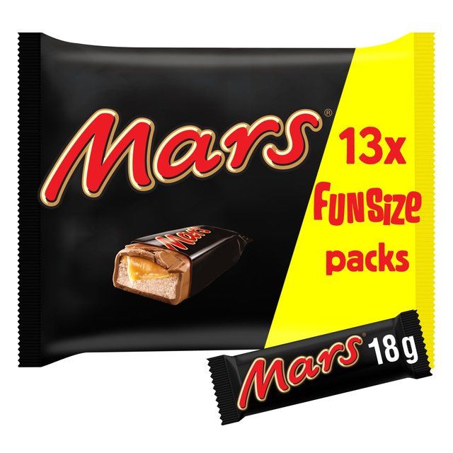 Mars Caramel, Nougat & Milk Chocolate Funsize Bars Multipack