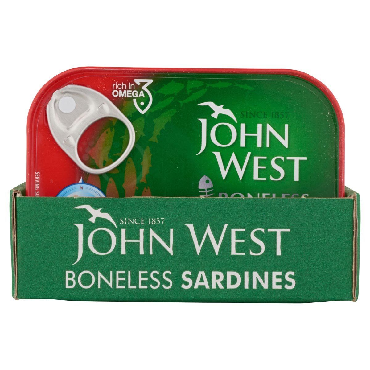 John West Boneless Sardines in Tomato Sauce, 12 x 95g