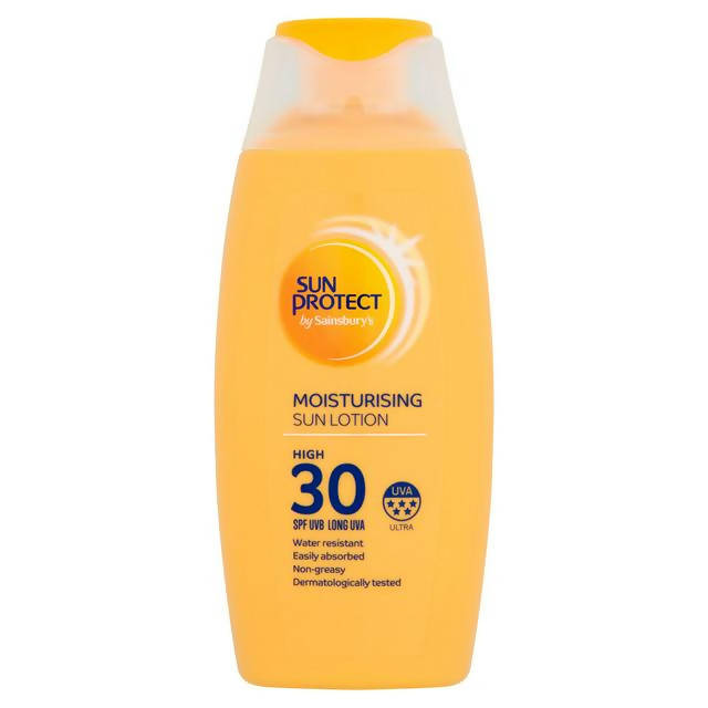 Sun Protect Moisturising Sun Lotion SPF30 200ml Sun cream Sainsburys   