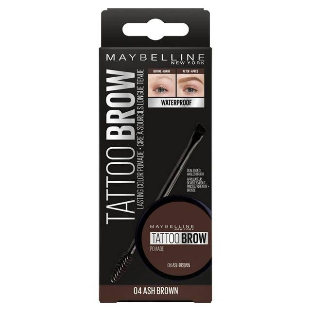 Maybelline Tattoo Brow Pomade Pot Ash Brown