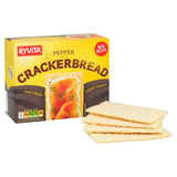 Ryvita Crackerbread Pepper 125g Crispbreads & flatbreads Sainsburys   