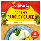 Schwartz Creamy Parsley Sauce Mix 35g Traditional & packet sauces Sainsburys   