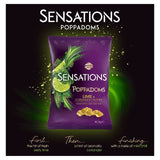 Sensations Lime & Coriander Chutney Sharing Poppadoms Free from M&S   