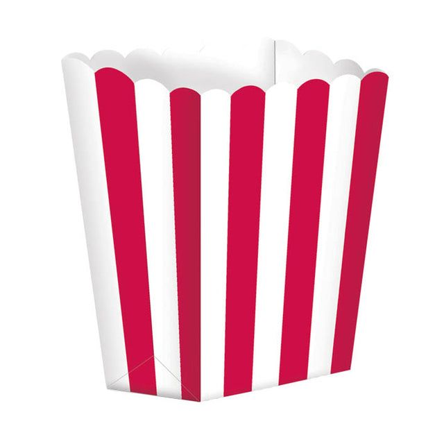 Popcorn Boxes 6cm Red