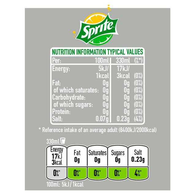 Sprite No Sugar GOODS ASDA   