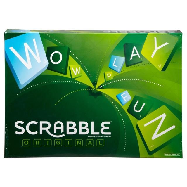 Scrabble, Family Board Game, 10 yrs+