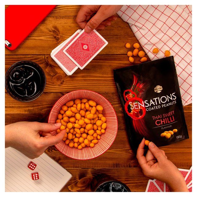 Sensations Thai Sweet Chilli Coated Sharing Peanuts Crisps, Nuts & Snacking Fruit M&S   