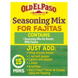 Old El Paso Smoky BBQ Fajita Seasoning Mix Food Cupboard M&S   