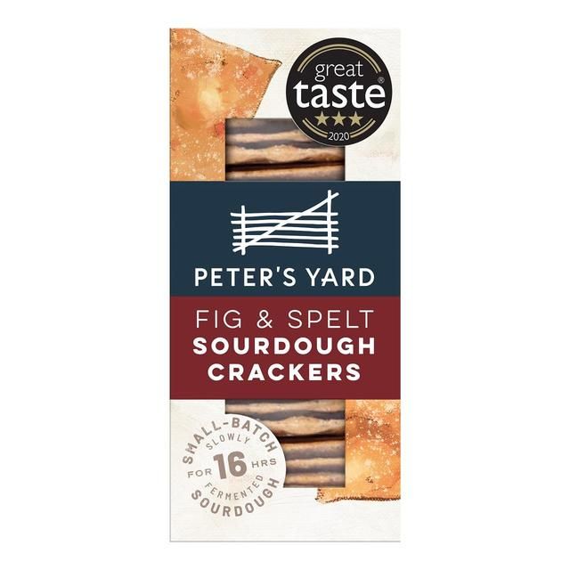 Peter's Yard Fig Sourdough Crackers