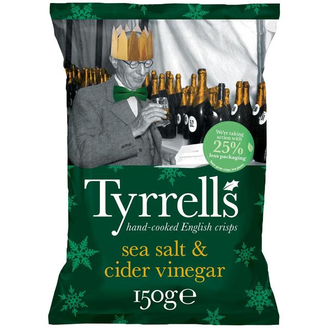 Tyrrells Sea Salt & Cider Vinegar Sharing Crisps GOODS ASDA Default Title  