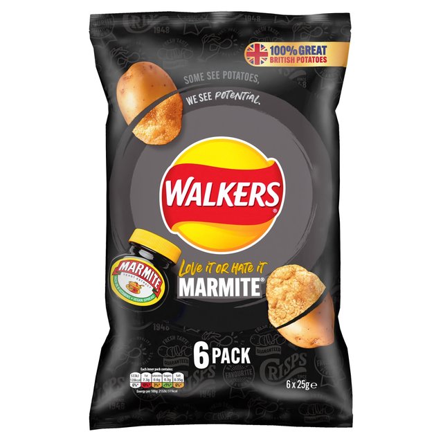 Walkers Marmite Multipack Crisps